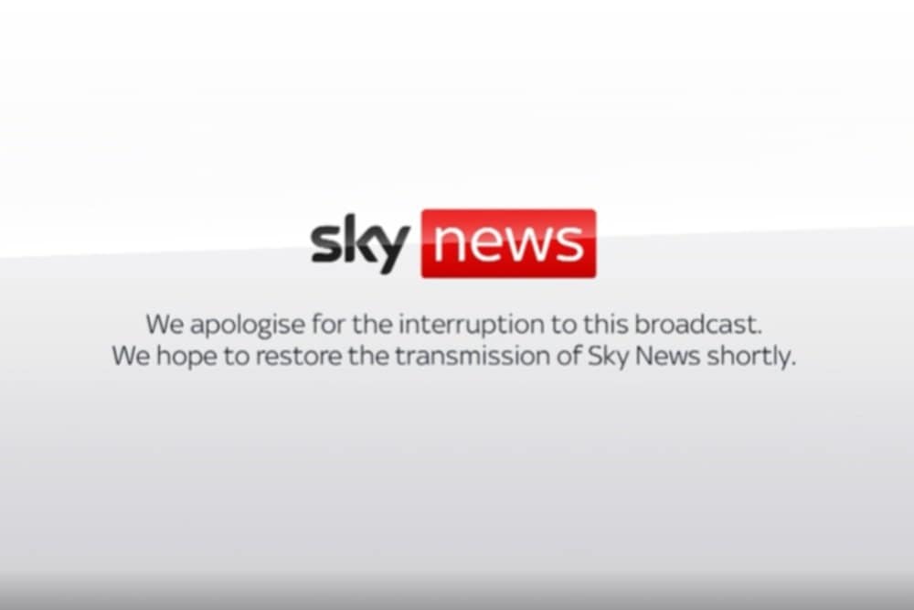 Sky News Off Air Briefly, Planes and Trains Disrupted During Global IT Outage