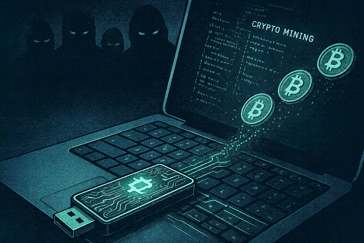 Plug In, Get Hacked: A USB Cryptomining Attack Exposed