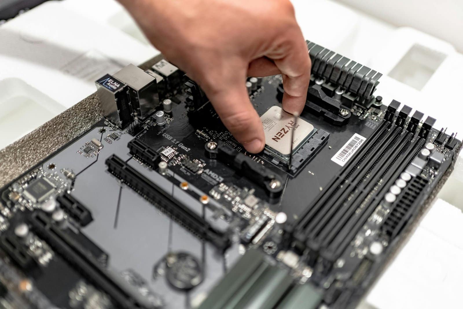 IT technicians working