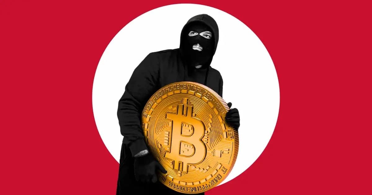 Crypto scam example